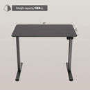 40x24 Inch Electric Standing Desk With Memory Presets Black