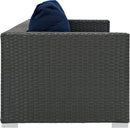 Weather-Resistant Wicker Rattan Outdoor Patio Sofa Set