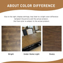 6-Piece Dining Table Set, 60inch to 78inch Extendable Wood Dining Table with Removable Leaf, Kitchen Table Set with 4 Upholstered Side Chair and Bench, Dining Table Set for 6 (Brown)
