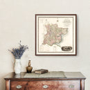 Vintage Map of Essex England, 1831