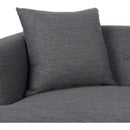 Comfy 3-seat Sofa with Wooden Legs, for Living Room and Study