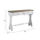 Carminda - Console Table - Antique White