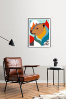 Needlepoint canvas for halfstitch without yarn Bear Art SE926.370 Seg De Paris Printed Tapestry Canvas