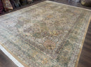 Pak Persian Rug 9x12, Diamond Panel Design, Fine 225 KPSI, Wool