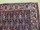 4' X 6' Antique Handmade Turkish Sivas Wool Rug Vegetable Organic Dye Nice Blue