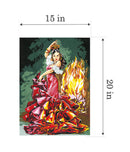 Needlepoint canvas for halfstitch without yarn Canvas 45X60 Cm SE929.322 Seg De Paris Printed Tapestry Canvas