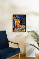 Needlepoint canvas for halfstitch without yarn Cafe Terrace - Van Gogh SE929.569 Seg De Paris Printed Tapestry Canvas