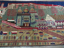 3' X 5' New Vintage Handmade Afghan Balouch Tribal Wool Pictorial Rug