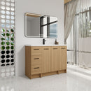 Floating Bathroom Vanity With Sink, Modular Cabinet