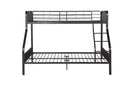 Caius - Twin Long Queen Bunk Bed - Gun
