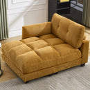 UNITED WE WIN Sleeper Sofa Couch Bed,Oversized Chaise Lounge Chair Cozy Cloud Couch