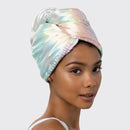 Aura Satin Wrapped Hair Towel