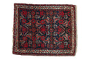 2x2.5 Vintage Hamadan Square Rug Mat