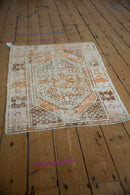 2.5x4 Vintage Distressed Oushak Rug