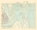 Vintage Map of Charleston, South Carolina 1887