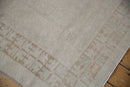 4.5x9.5 Vintage Distressed Oushak Rug Runner