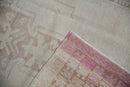 4.5x9.5 Vintage Distressed Oushak Rug Runner