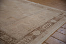 5x8.5 Vintage Distressed Oushak Carpet