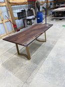 72x38 Walnut Slab Clear Cast