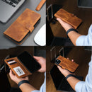 Casper iPhone 16 Wallet Case Leather MagSafe
