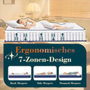 Queen Hybrid Mattress Featuring Pocket Springs GelMemoryFoam