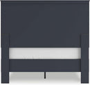 Stylish Navy Blue Full Panel Headboard for Bedrooms