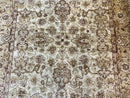 Turkish Oushak Rug 6x9, Vintage, Beige