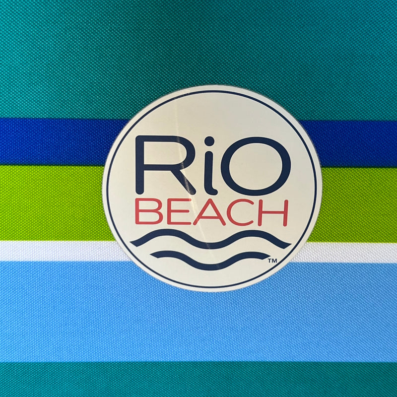 RIO BEACH High Blue Foldable Beach Chair 17‎" SC617-1911-1