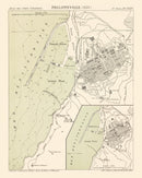 Vintage Map of Skikda, Algeria 1886