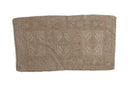 1.5x3 Vintage Distressed Oushak Rug Mat