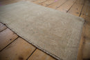 1.5x3 Vintage Distressed Oushak Rug Mat