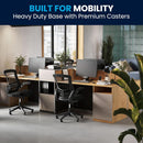 Mid Back Ergonomic Office Chair With Adjustable Height
