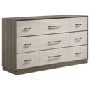 Fenwick 5-piece Eastern King Bedroom Set Grey Oak