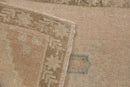 1.5x3 Vintage Distressed Oushak Rug Mat