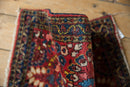 2x2.5 Vintage American Sarouk Square Rug Mat