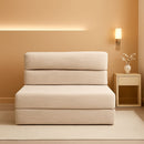 Corduroy Convertible Folding Sofa Bed With Mattress