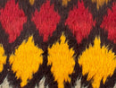 Shaggy Balouch Rug 3x4, Tribal Rug, Afghan Rug, Brown, Multicolor