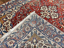 Red Persian Isfahan Rug 7x10 - Antique, Floral Medallion