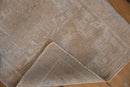1.5x2.5 Vintage Distressed Oushak Rug Mat