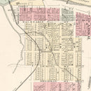Vintage Map of Sligo, Pennsylvania 1877