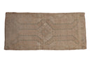 1.5x3.5 Vintage Distressed Oushak Rug Mat Runner