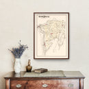 Vintage Map of Richland, Pennsylvania 1877