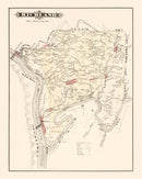 Vintage Map of Richland, Pennsylvania 1877