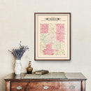 Vintage Map of Sheridan Township, Jasper County, Missouri 1895