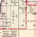 Vintage Map of Joplin Township, Jasper County, Missouri 1895