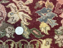 Indo Persian Kerman Rug 4x6, Burgundy, Floral