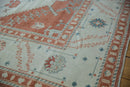 7.5x10 Vintage Distressed Oushak Carpet