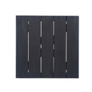 ELLA SQUARE SIDE TABLE, Black