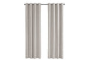 2 Pieces Set, Curtain Panel, Room Darkening, Grommet, Contemporary & Modern