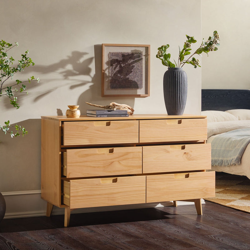Sloane Mid Century Modern Solid Wood Dresser